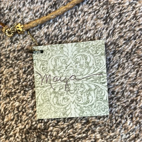 Maya Gold and Cream Crossbody Bag - Picture 5 of 10